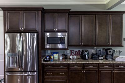 Cherry Cabinet Refacing in Bloomington, IN